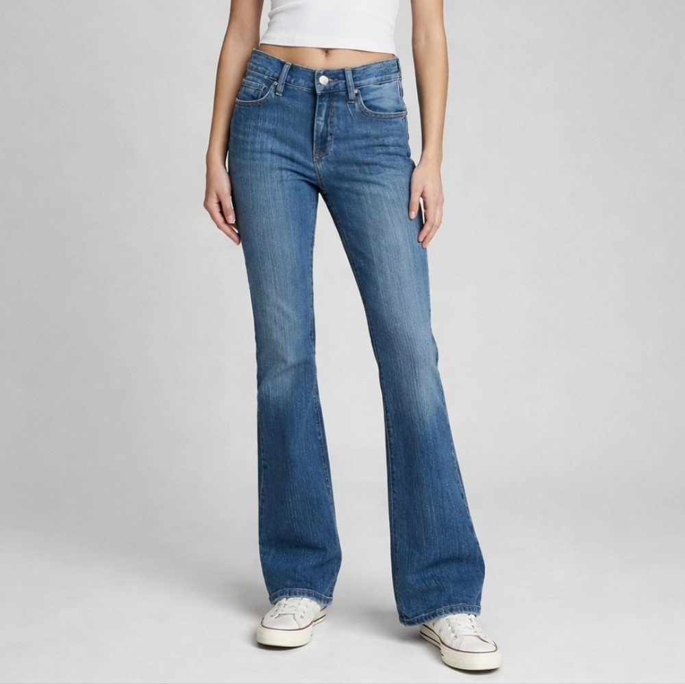 John Galt Brielle 90s Low Rise Bootcut Flare Jeans Brandy Melville Y2K Small NWT